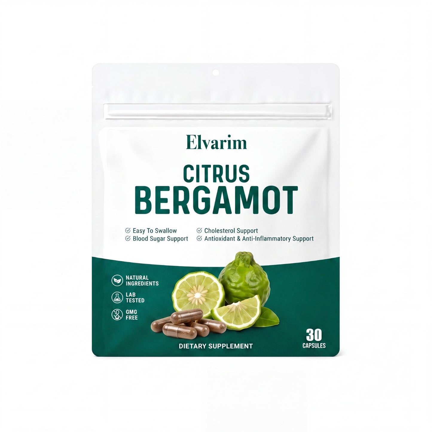 Elvarim® Citrus Bergamot Extract - 7500mg Capsules