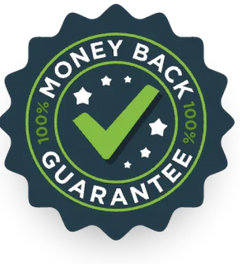 100% Money Back Guarantee
