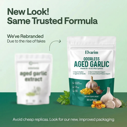 Aged Garlic - 7500mg Odorless Softgels