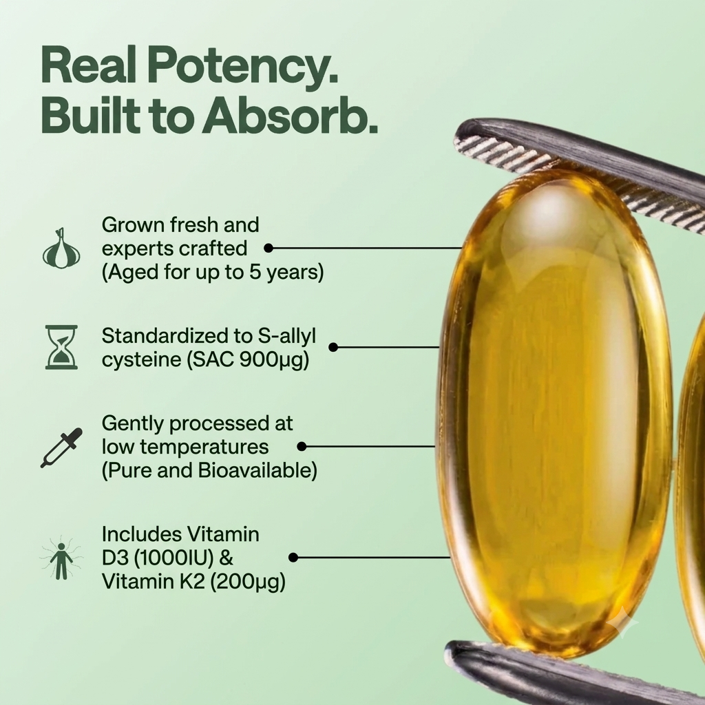 Aged Garlic - 7500mg Odorless Softgels
