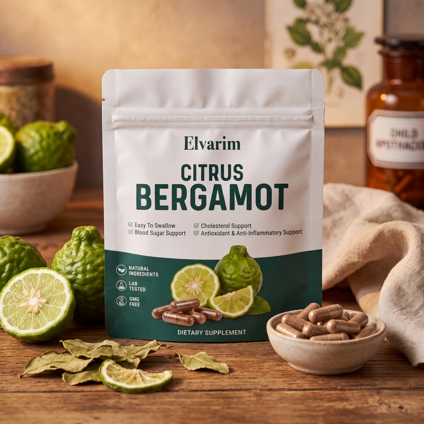 Elvarim® Citrus Bergamot Extract - 7500mg Capsules