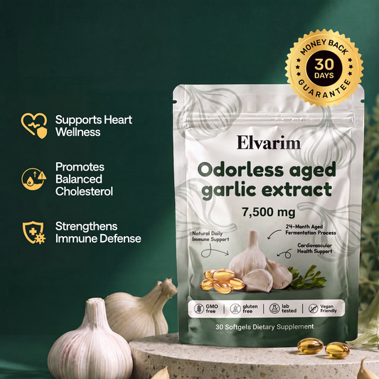Aged Garlic Extract - 7500mg Odorless Softgels