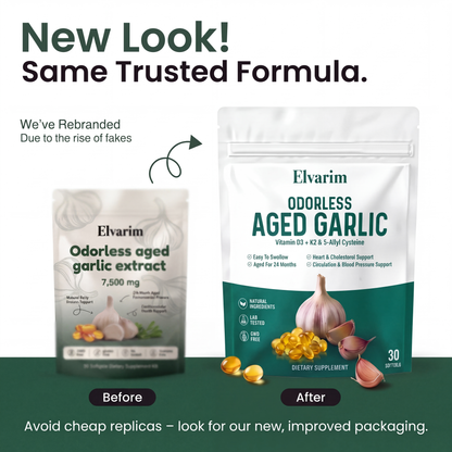 Elvarim® Aged Garlic Extract - 7500 mg Garlic Equivalent